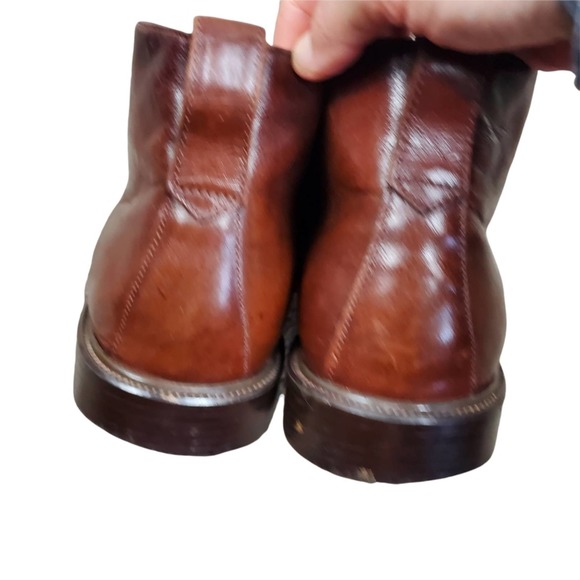 Stacy Adams Brown Leather Chukka Boots main image 5